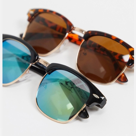 🌱 a s o s • reflective sunglasses - Picture 3 of 3